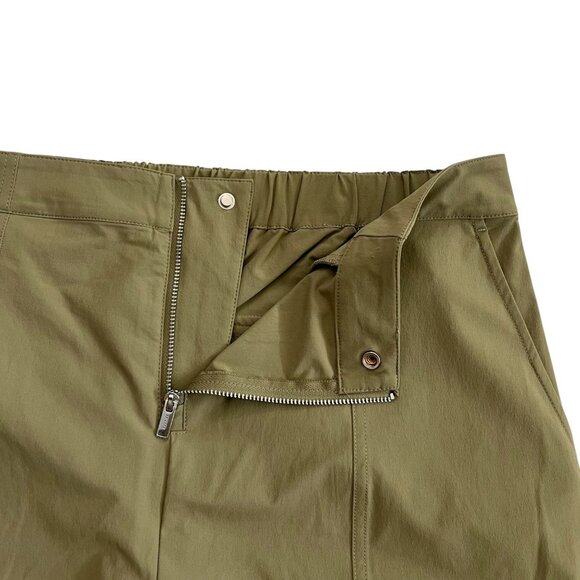 Bandier Womens‎ Quincy Cargo Wide Leg Pants Tan Size Medium Utility Streetwear - Picture 5 of 13